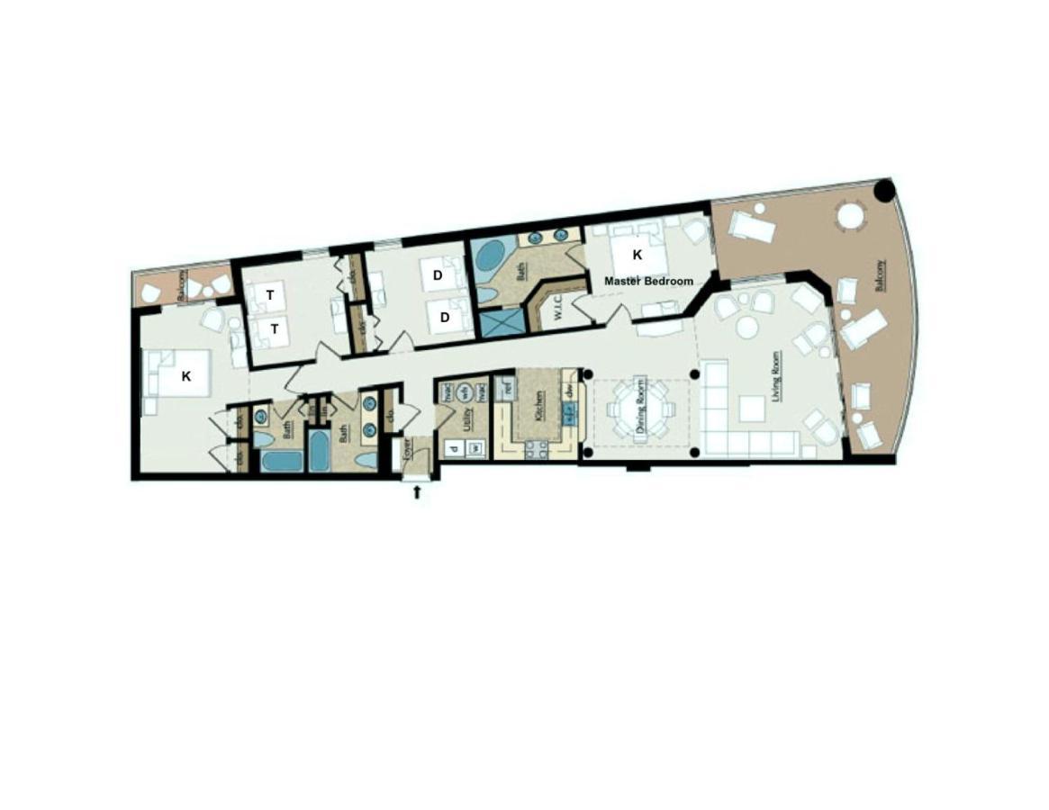 Villa South Wind 801 Myrtle Beach Exterior foto